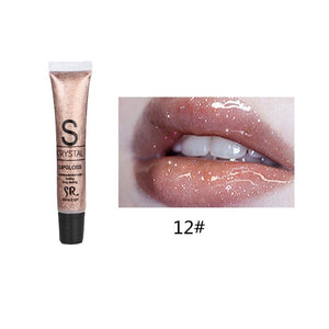 Manooby Hottest Liquid Lip Cosmetics Lasting Lipstick Moisturizer Shimmer Glitter Lipgloss Diamond Pearlescent Bright Lipstick