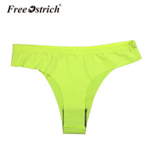 Load image into Gallery viewer, Free Ostrich Invisible Women 2019 Fashion Underwear Thong Cotton Spandex Gas Seamless Crotch Sexy Drop Shipping B1140